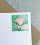 Floral Blank Card Rose flower - Image 3