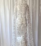 Blossom Wedding Veil, Floral Embroidered Bridal Veil With 3D Flowers - Image 3