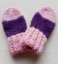 KNITTING PATTERN PDF Colour Block Mittens  - Image 3