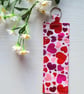 Handmade Hearts Fabric Pen Holder Lanyard Pouch for Teachers, Nurses, Gift