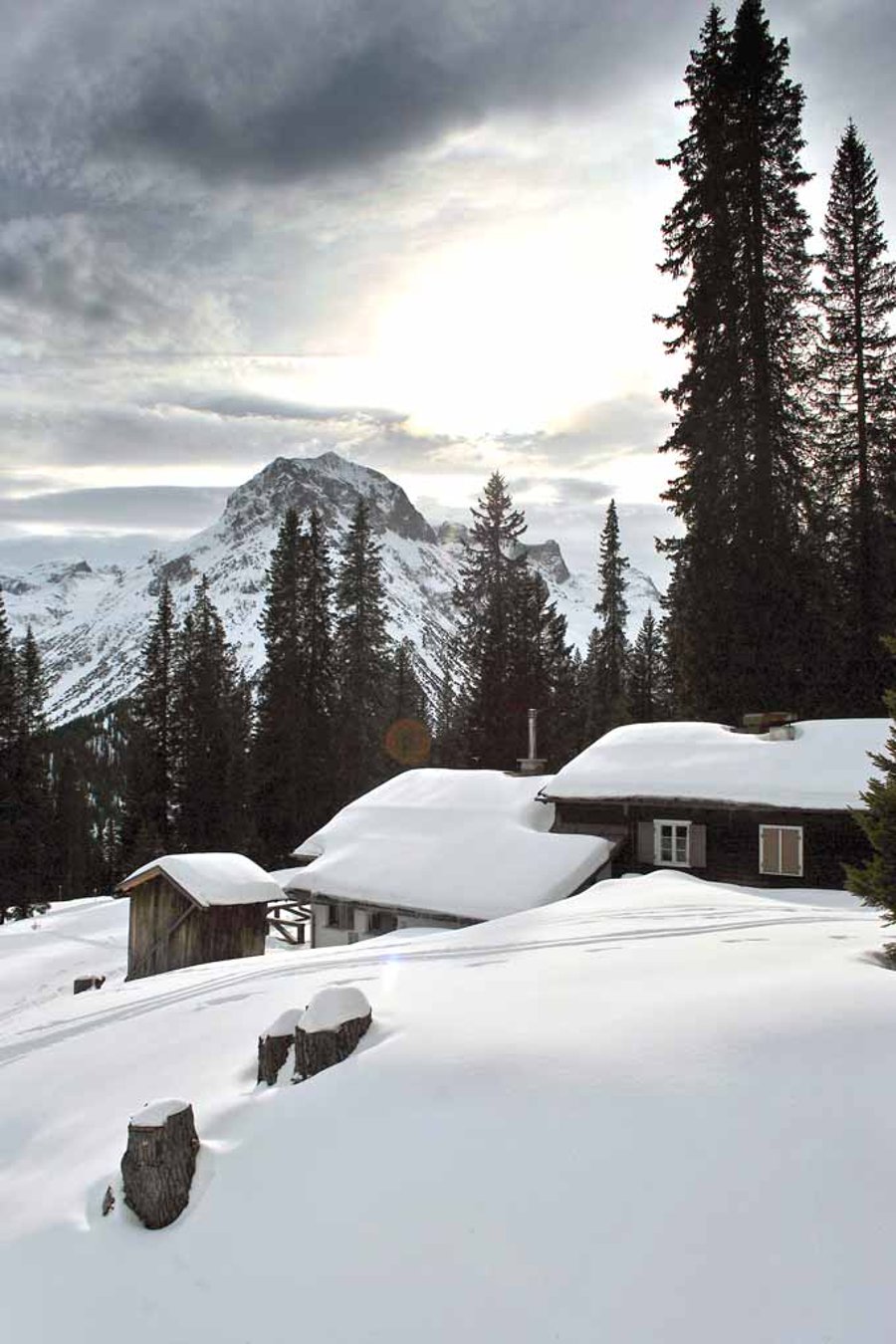 Oberlech am Arlberg Austrian Alps Austria Photograph Print