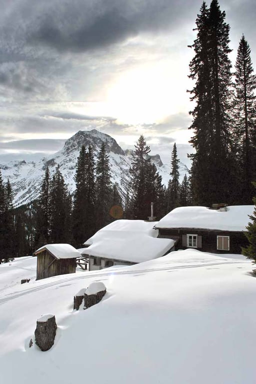 Oberlech am Arlberg Austrian Alps Austria Photograph Print