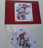 Birthday card and gift tag set. Ref 393 - Image 2