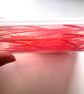 50g Red Bullseye 90coe glass Vitrigraph stringers - Image 4