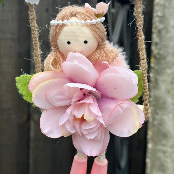 Lilly Blossom Fairy Swing Hoop