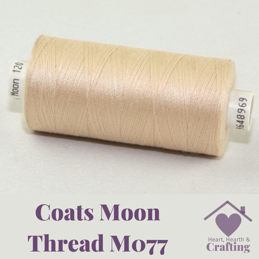 Sewing Thread Coats Moon Polyester – Brown M077