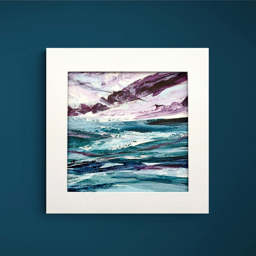 Original Seascape Painting - Clarity After Chaos