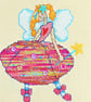 Fairy Princess theme cross stitch wall hanging home decor - Image 4