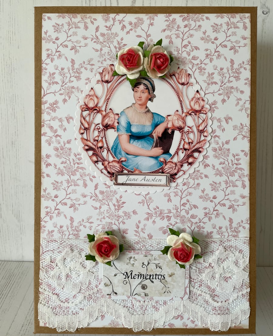 Library - Jane Austen Mementos Box -PB4 Carolee Crafts  PB11 - 0002