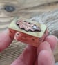 Copper box, collectable miniature copper, silver and brass oak leaf box - Image 5