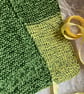 2 hand knitted eco friendly dishcloths  - Image 6