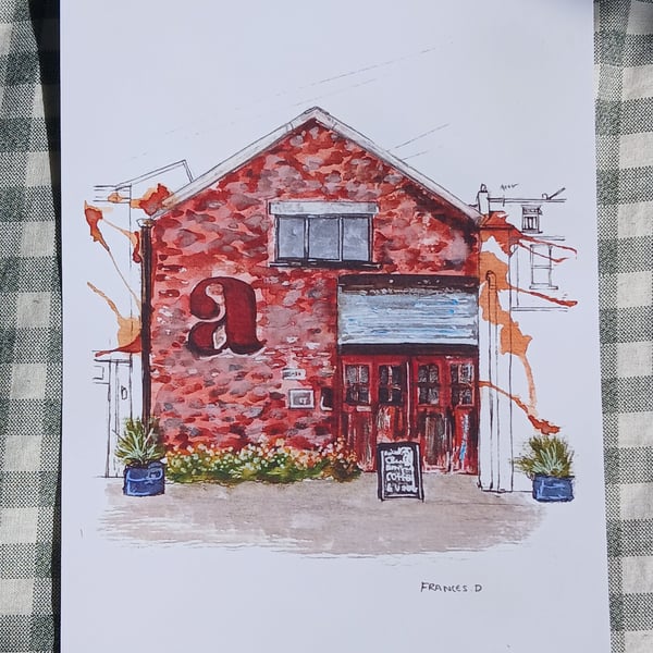 Artefact Liverpool watercolour print