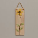 Daisy - Rustic Wall Art, 3D Wood Picture