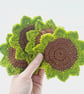 Succulent Gift Set, Coasters and Wind Spinner - Image 5