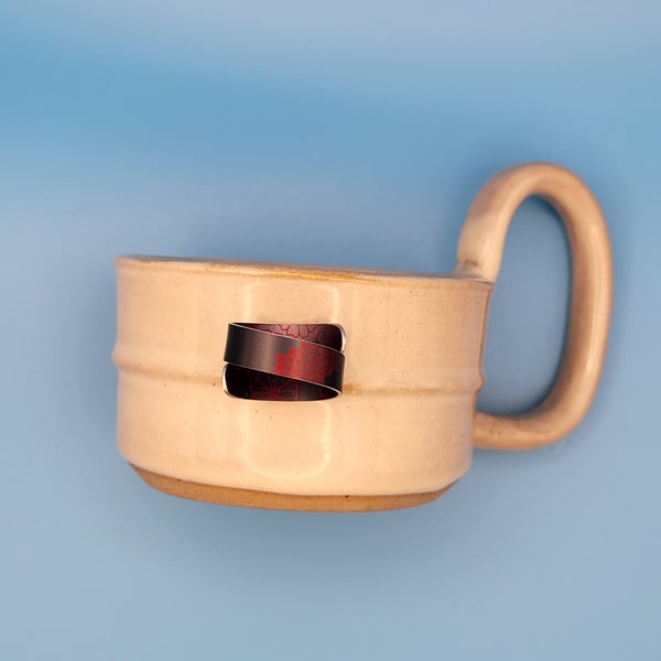 Handmade Aluminium Adjustable Ring - 020