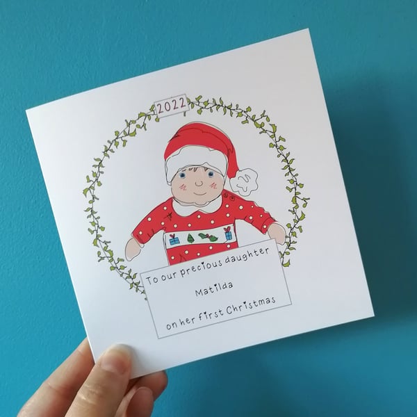 First Christmas Card