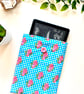 Handmade Floral Kindle Sleeve, E-reader pouch - Image 2