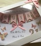 Handmade Personalised Birthday Card Daughter Granddaughter Gift Box 18 21 30 40  - Image 2