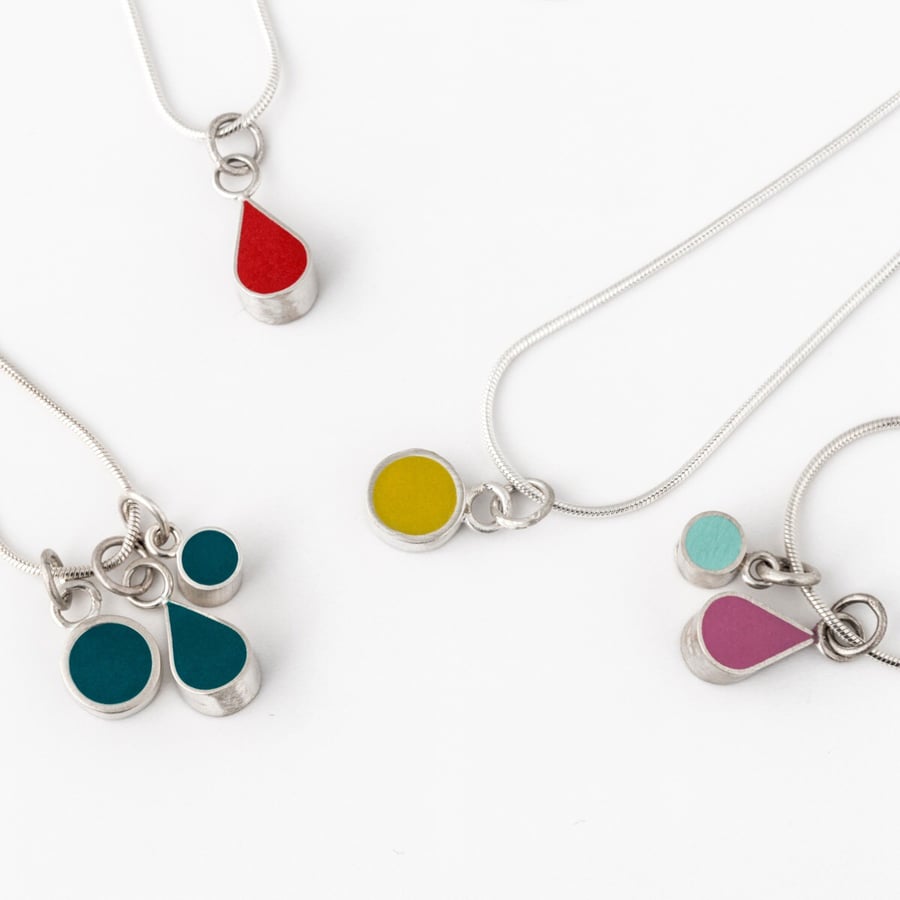 Interchangeable Pendant Necklace, Create your own Necklace! 
