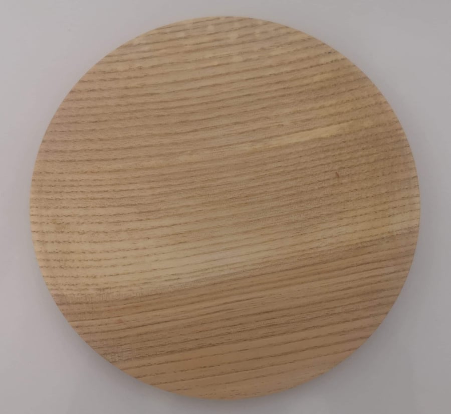 Homemade Ash Wooden Plate (9)