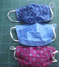 3-pack fabric face mask - Fireworks - Image 3