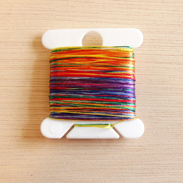 Rainbows - 50m, Handdyed Embroidery Silk