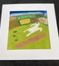 White horse picture. - Image 1
