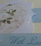 With Love Card - Cream Roses - Image 6