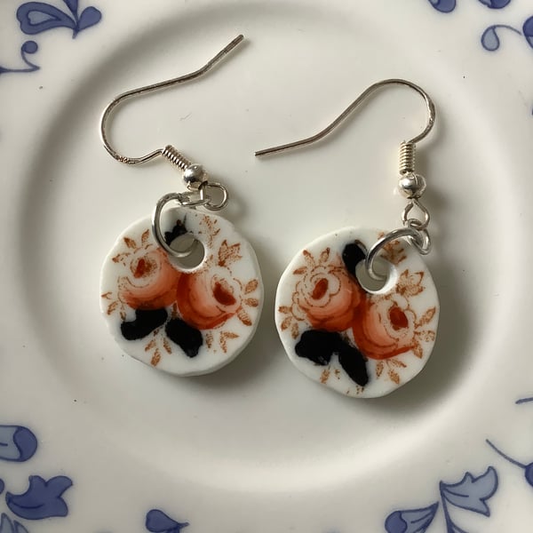 Handmade Drop Earrings, One of a Kind, Unique, sustainable gifts