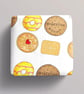 Biscuit wrapping paper with jammy dodger, bourbon, digestive biscuits - Image 6