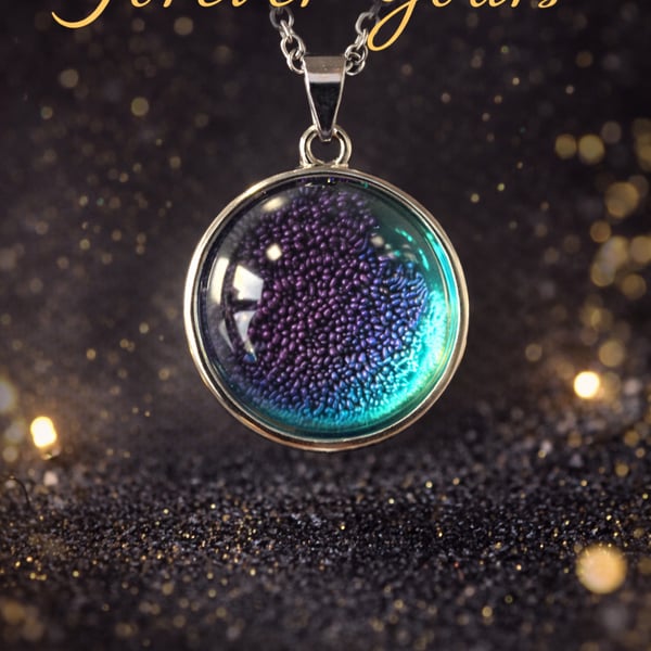 Handmade Resin Jewellery Necklace - Unique 