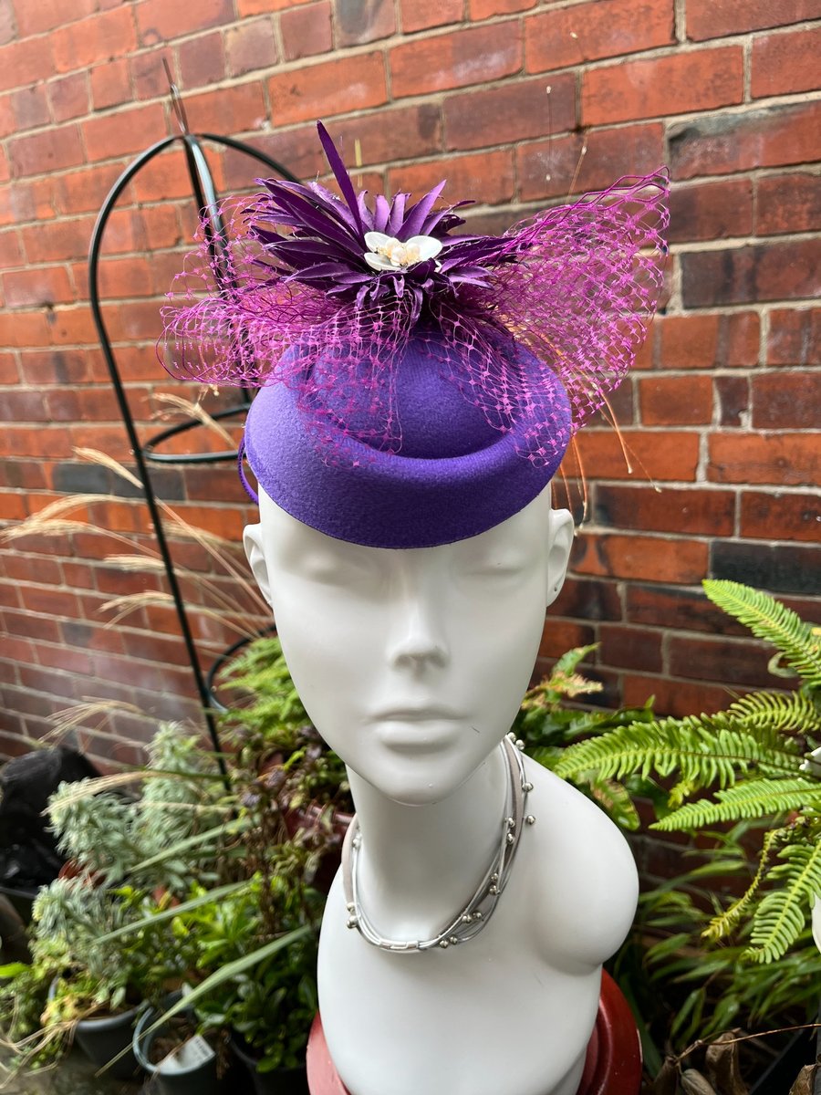 Beautiful Handmade hat, Hat for the Races, Hats for Ascot, Special Occasion Hats