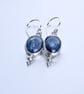 Blue kyanite earrings