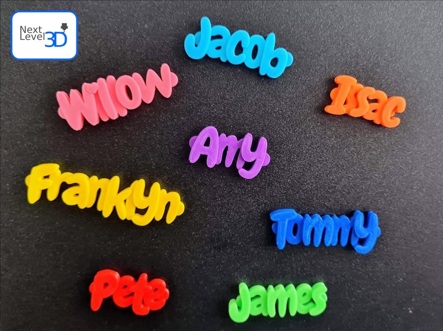 Personalised Fridge Magnet - 3D Printed