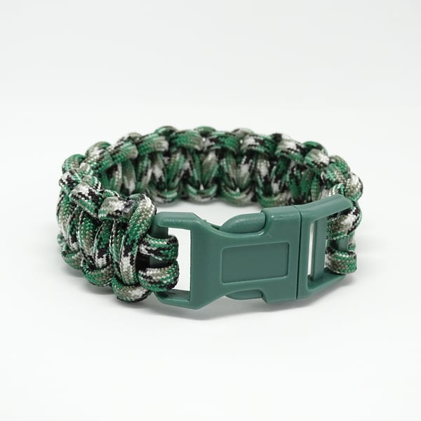 Green Paracord Bracelet