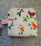 Mini Coin Purse, Mini Zip Purse, Keyring Coin Purse