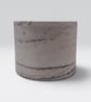 15 cm Round Grey Marble Effect Plant Pot Indoor Planter - Image 9