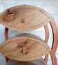Three drawer oak and rose trinket box - Image 6