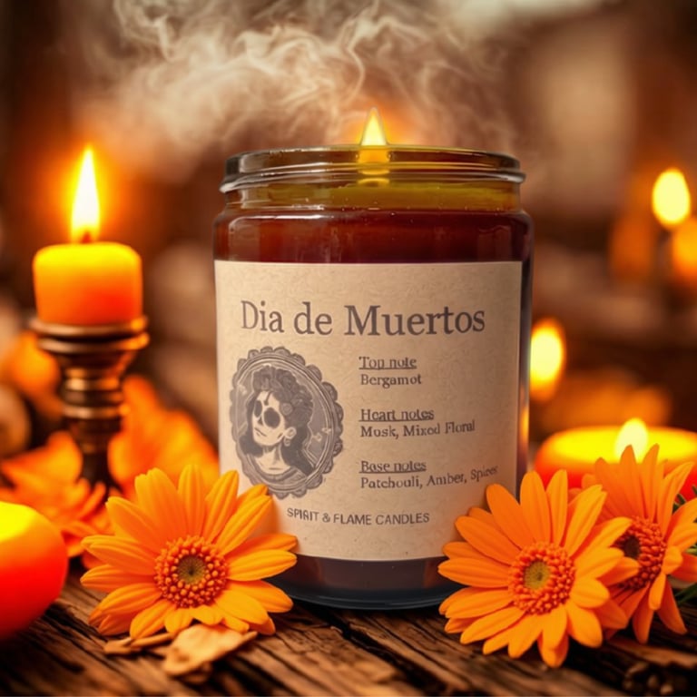 Dia de Muertos Soya Candle 150g
