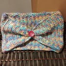 Handmade crochet cowl  Neck warmer.