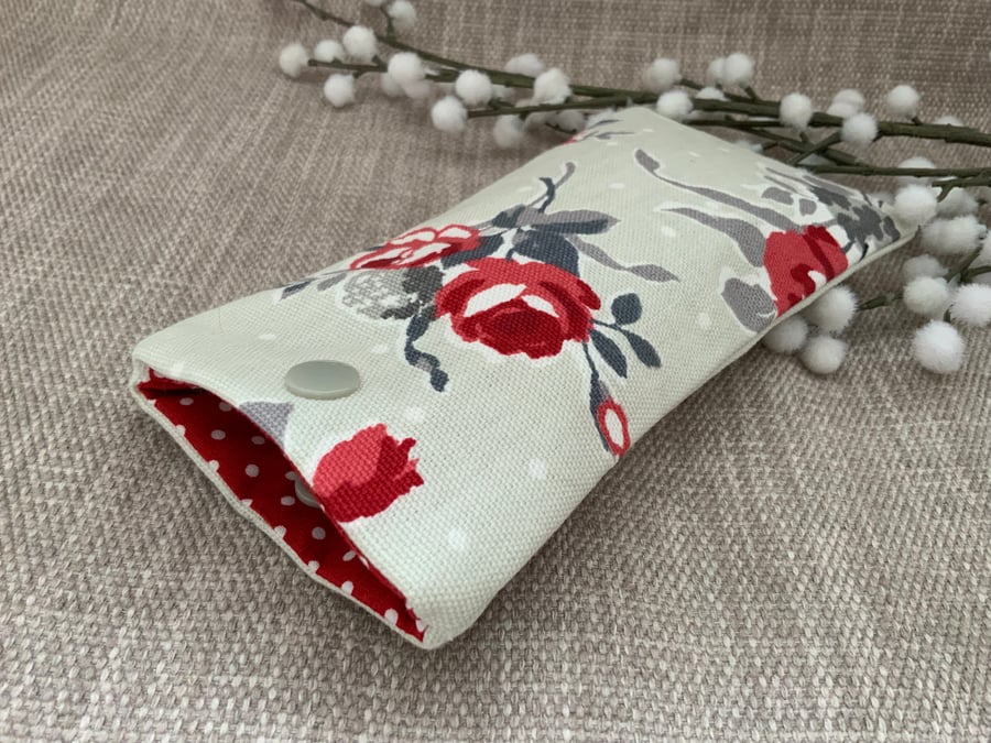 Fabric Glasses Case, Sunglasses Case, Glasses Pouch, Fabric Purse
