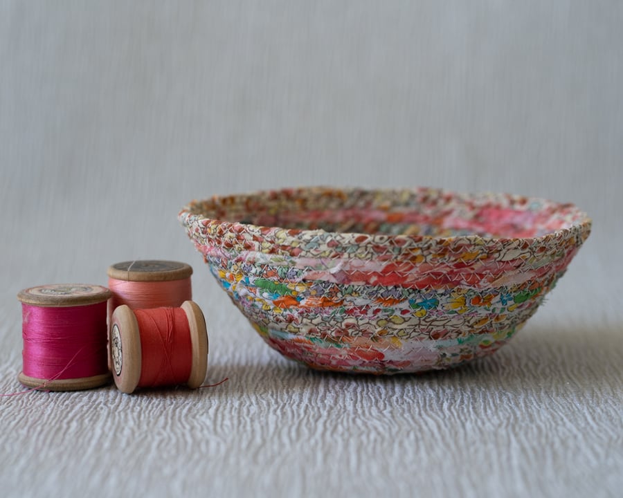  Coiled Fabric Bowl