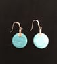 Round Mint Drop Earrings - Image 9