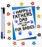 Fathers Day Card From Fur Babies, Dogs, Cats, Rabbits For Furbabies' Daddy  - Image 4
