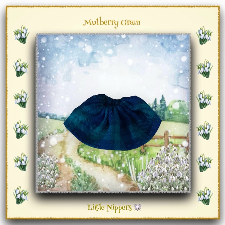 Little Nippers Black Watch Tartan Skirt