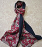 William Morris Scarf Cray Red