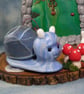 Large Village Snail 'Declan' OOAK Sculpt by Ann Galvin Gnome Village - Image 3