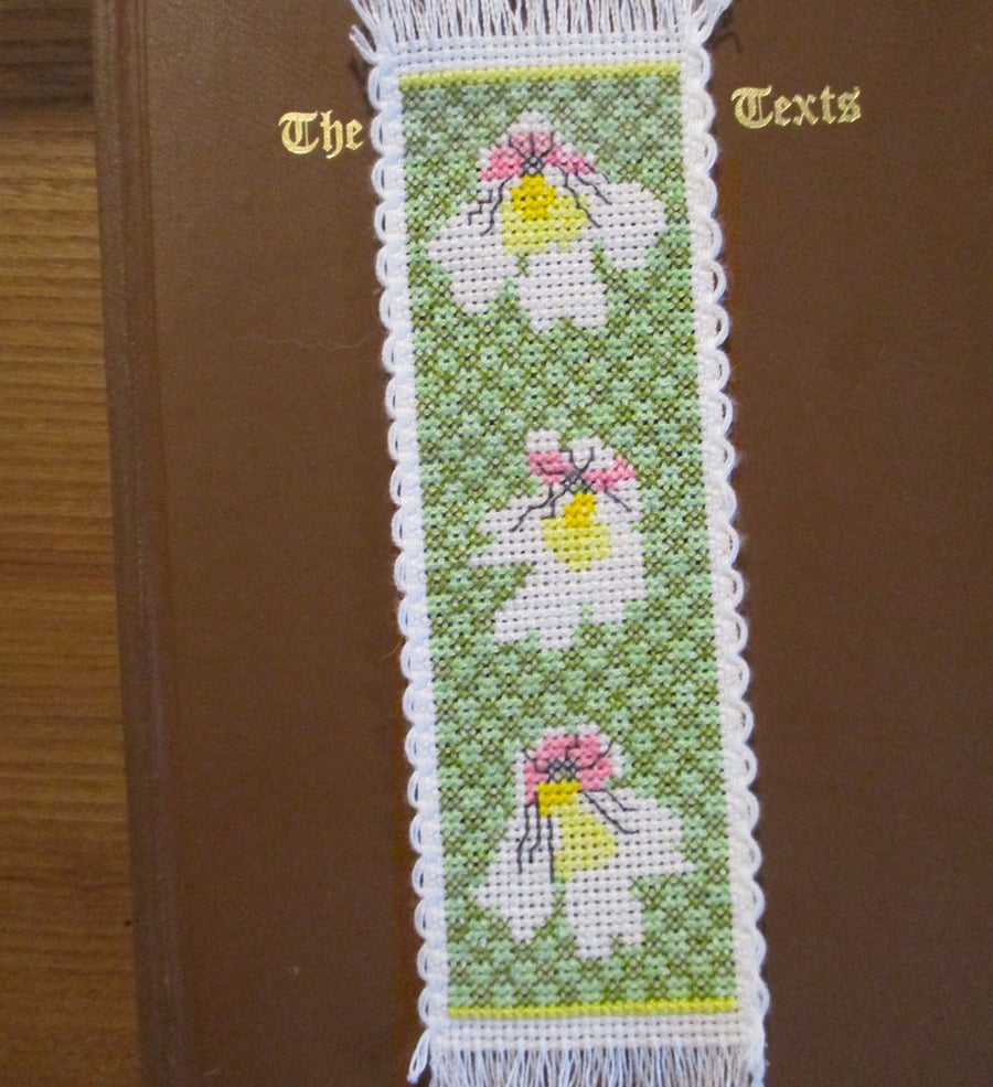 Eyebright Counted Cross Stitch Bookmark Kit