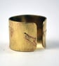 Etched Brass Bird Ring - Adjustable size - Image 2