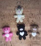 Cat Pink & White Felt Brooch. - Image 3